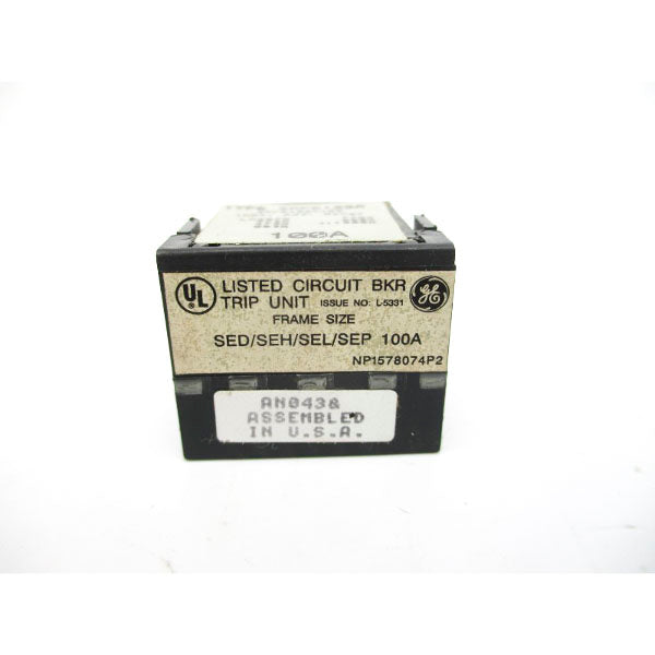 GENERAL ELECTRIC SRPE100A100 100A NSNP