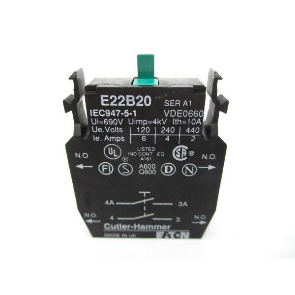 CUTLER HAMMER E22B20 SER. A1 440VAC 10A NSNP