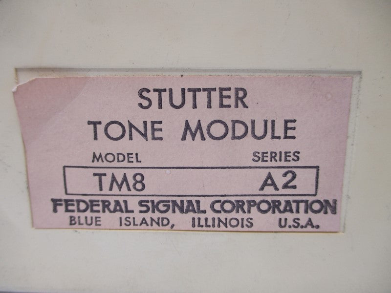 INDUSTRIAL SPARE PART TM8 SER. A2 UNMP