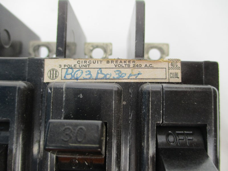ITE BQ3B030H 240VAC 30A UNMP
