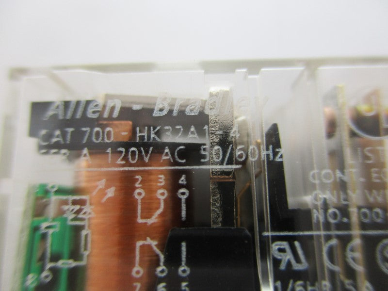 ALLEN BRADLEY 700-HK32A1-4 SER. A 120VAC 5A UNMP
