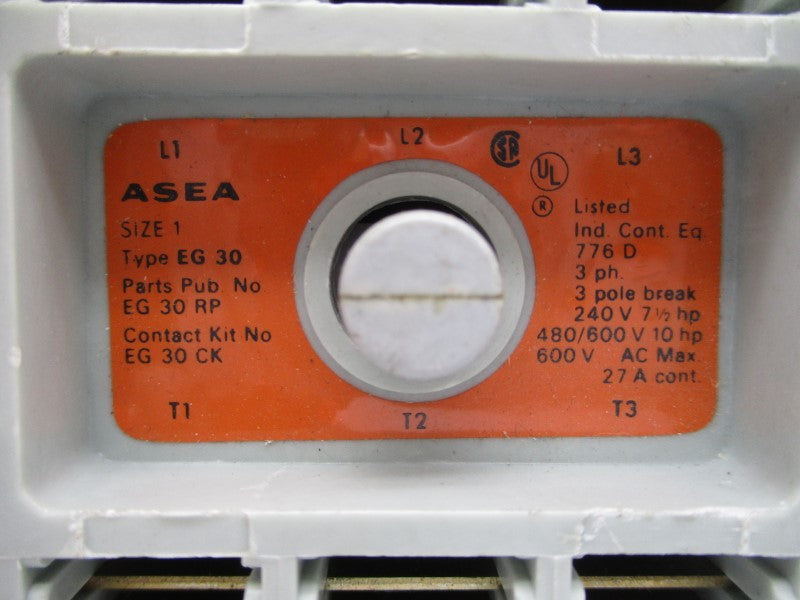 ASEA SK415016-F 110-120V 27A NSMP