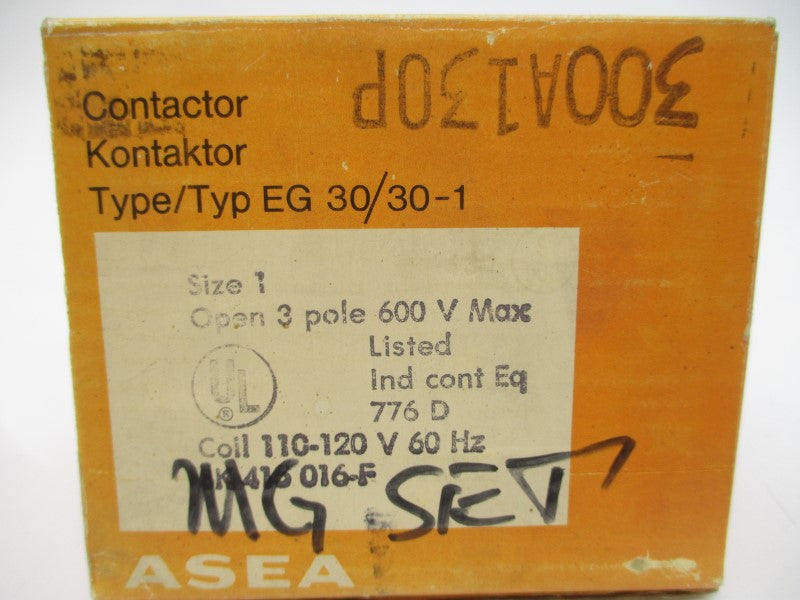 ASEA SK415016-F 110-120V 27A NSMP