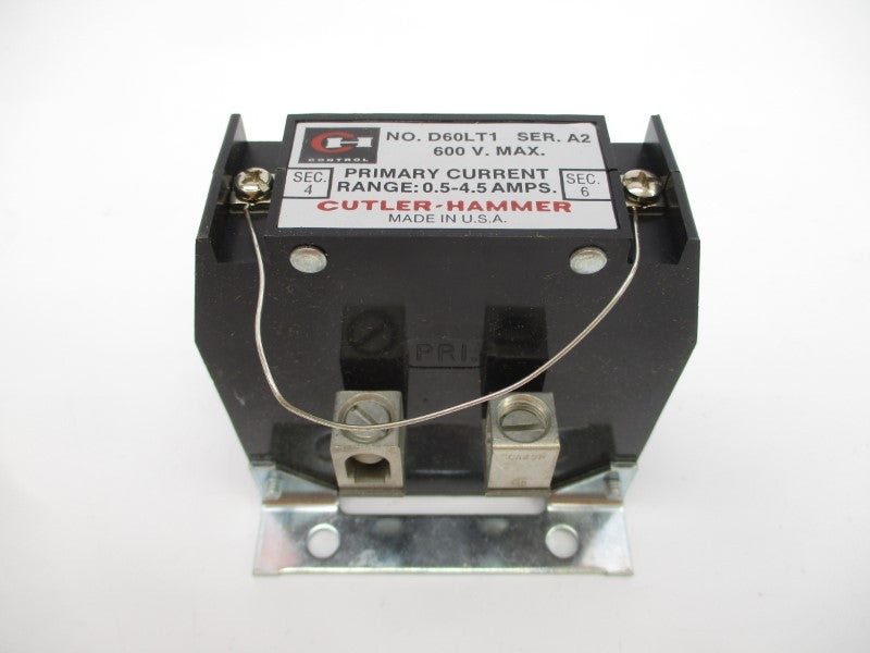 CUTLER HAMMER D60LT1 SER. A2 600V 0.5-4.5A 4-6S NSMP