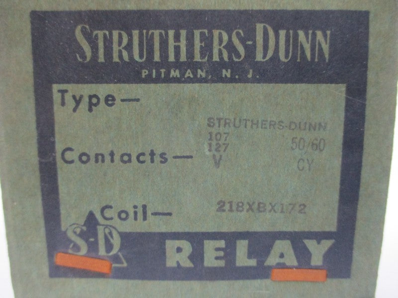 STRUTHERS-DUNN 218XBX172 107/127V NSMP