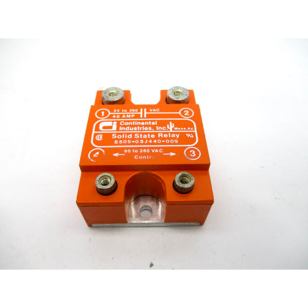 CONTINENTAL INDUSTRIES S505-OSJ440-009 24-280VAC 40A NSNP