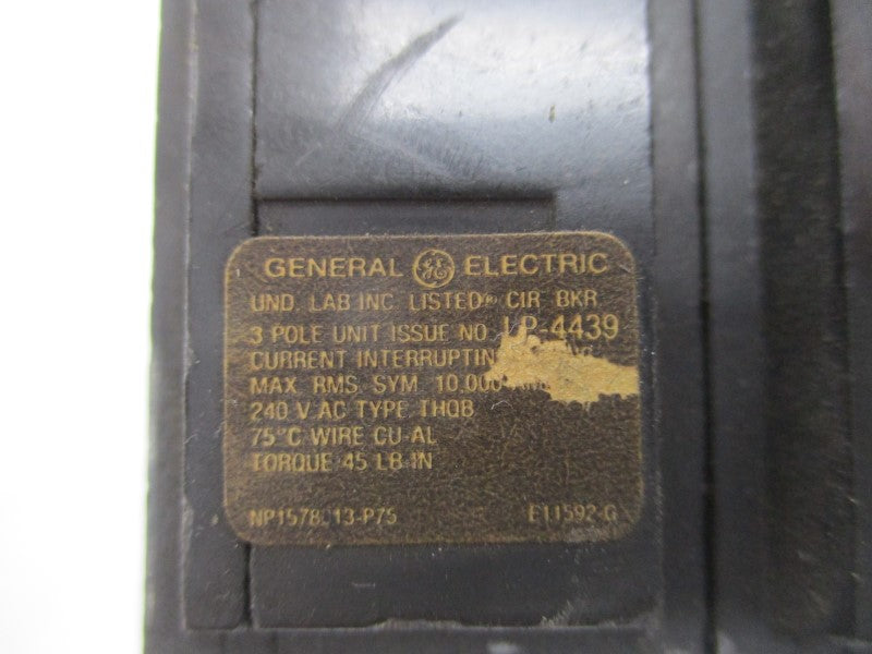 GENERAL ELECTRIC THQB3100 100A 240V UNMP