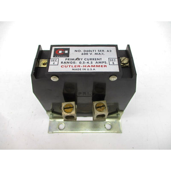 CUTLER HAMMER D60LT1 SER. A2 600V 0.5-4.5A 4-6S UNMP