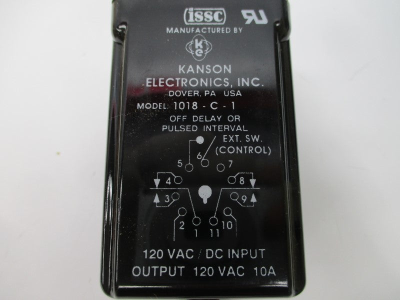 ISSC 1018-C-1 120VAC 10A 5.0-100S NSMP