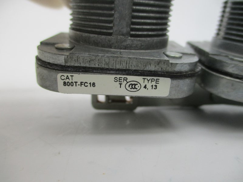 ALLEN BRADLEY 800T-FC16 SER. T (WH) (AS PICTURED) NSMP