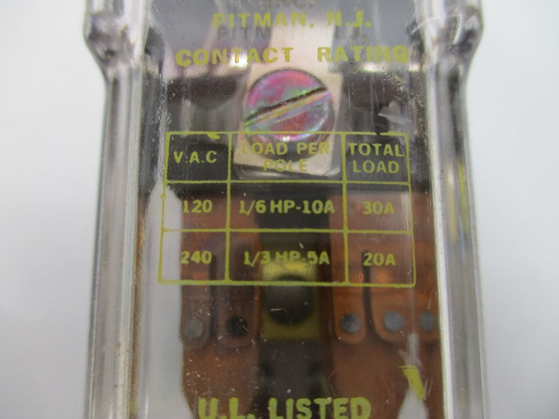 STRUTHERS DUNN 219XDXPL33 110/120V 30A NSMP