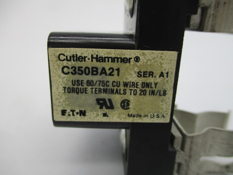 CUTLER HAMMER C350BA21 SER. A1 NSMP