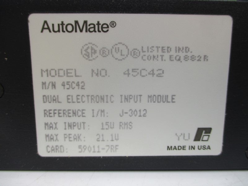 RELIANCE ELECTRIC 45C42 21.1V NSMP
