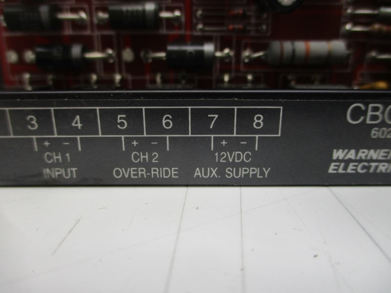 WARNER ELECTRIC CBC-500-90 6024-448-003 12VDC UNMP