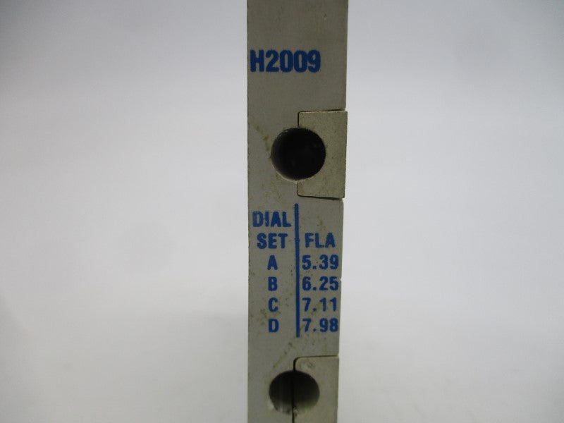 HEATER H2009 7.98A UNMP