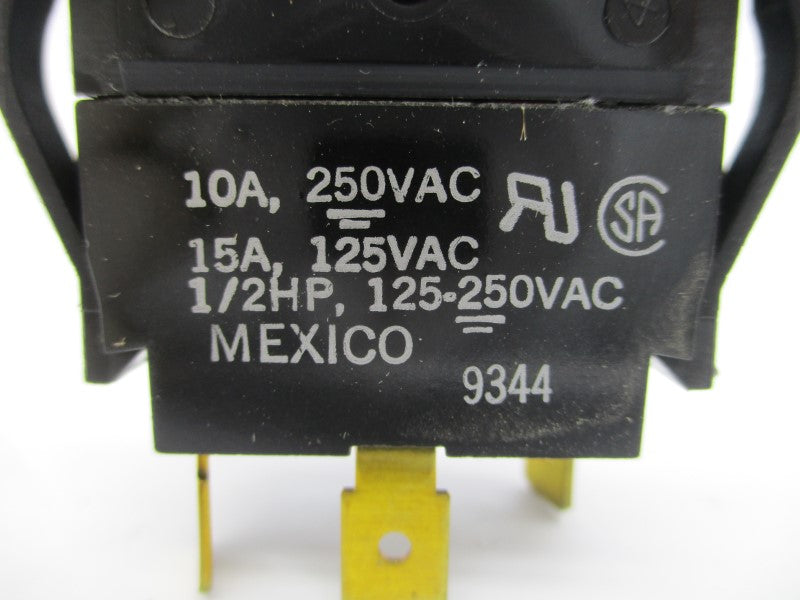 CARLING SWITCH 9344 250VAC 15A NSNP