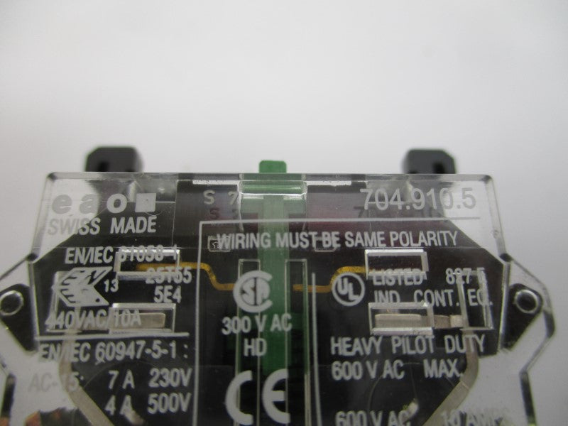 EAO 704.910.5 600VAC 10A NSNP