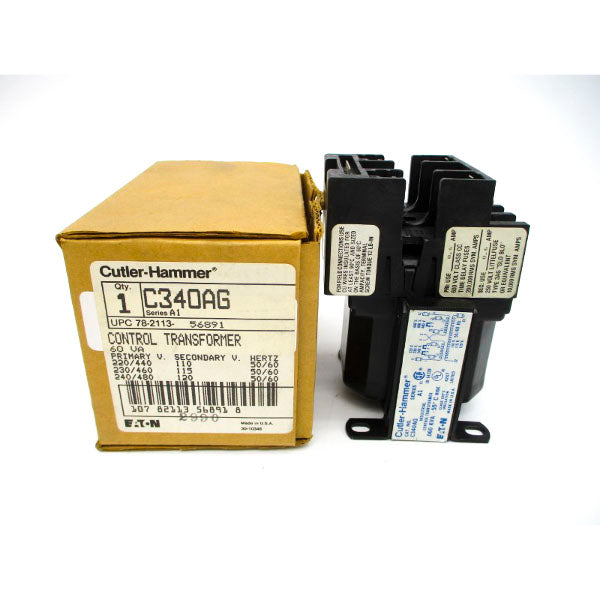 CUTLER HAMMER C340AG SER. A1 240/480V 0.6A NSMP