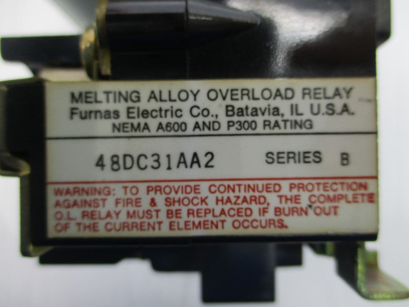 FURNAS ELECTRIC 14CF32AA SER. B 110/120V 20A UNMP