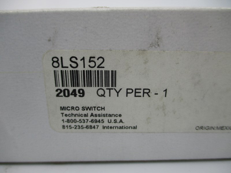 MICRO SWITCH 8LS152 480VAC 10A NSMP