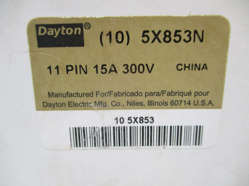 DAYTON 5X853N 300V 15A (PKG OF 10) NSMP