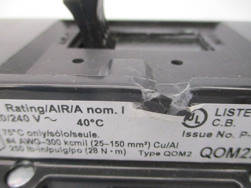SQUARE D QOM2200VH 120/240V 200A (AS PICTURED) NSMP