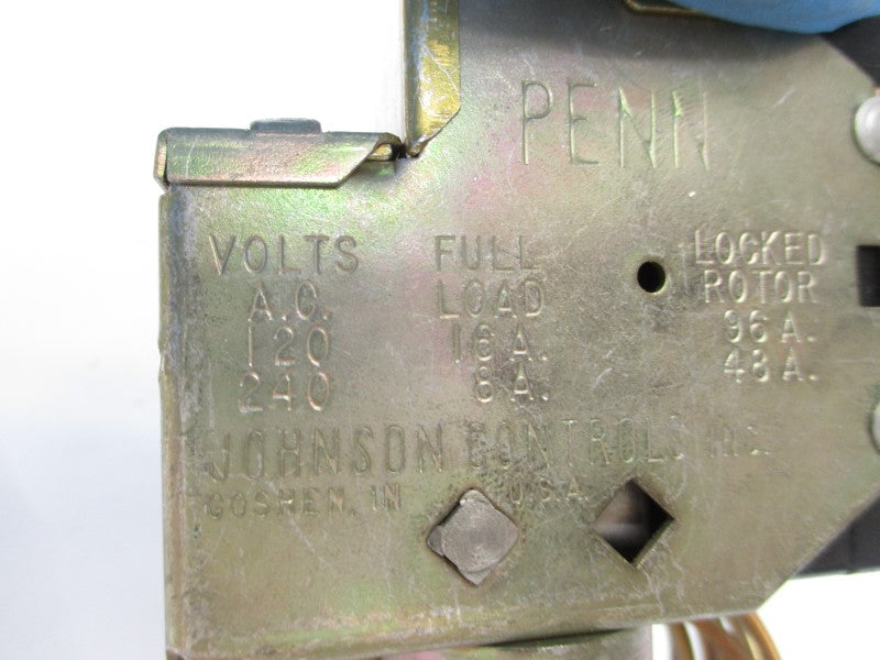 JOHNSON CONTROLS P20CA-75 120/240VAC 16A 7/150PSI NSMP