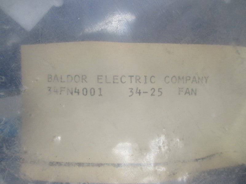 BALDOR ELECTRIC 34FN4001 34-25 NSMP