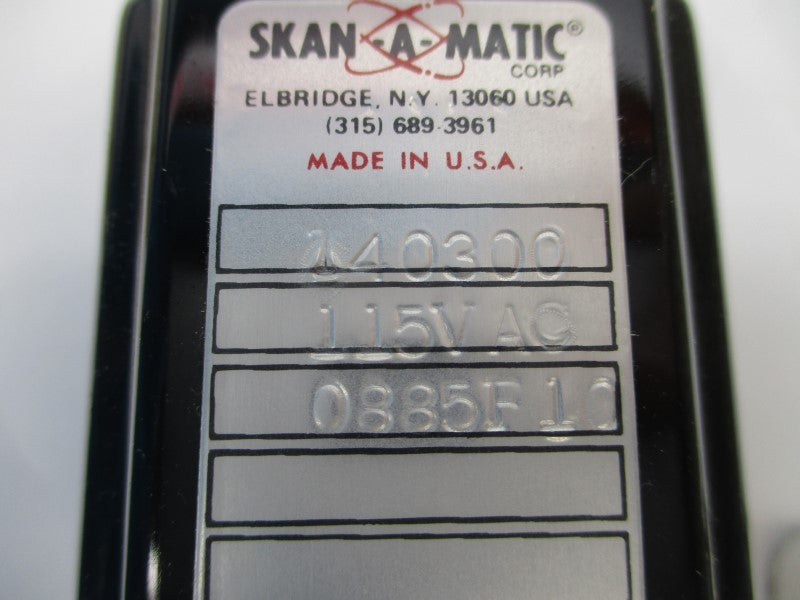 SKAN-A-MATIC T40300 115VAC NSMP