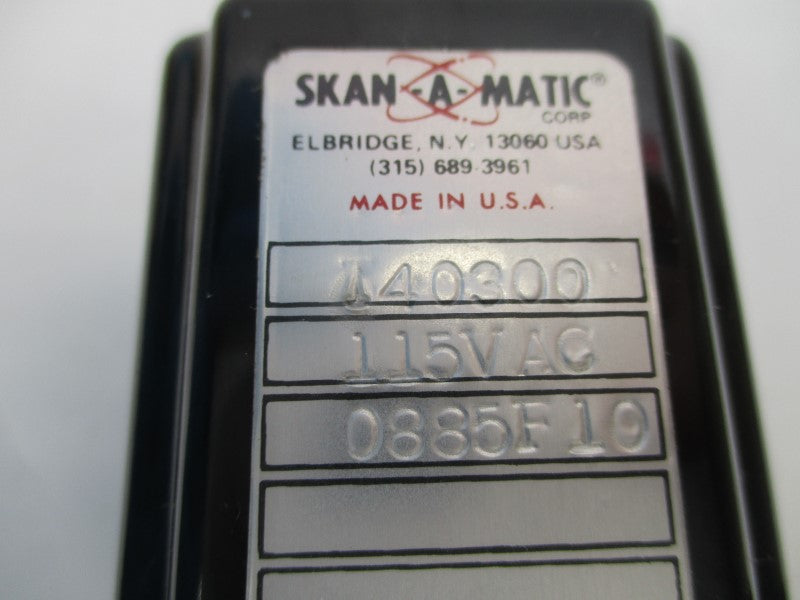 SKAN-A-MATIC T40300 115VAC NSNP