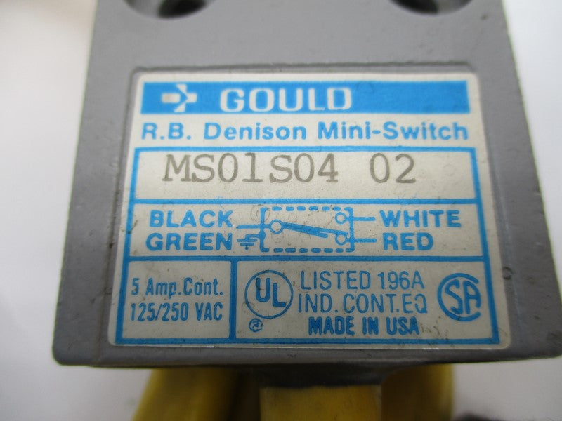 GOULD MS01S0402 125/250VAC 5A NSNP
