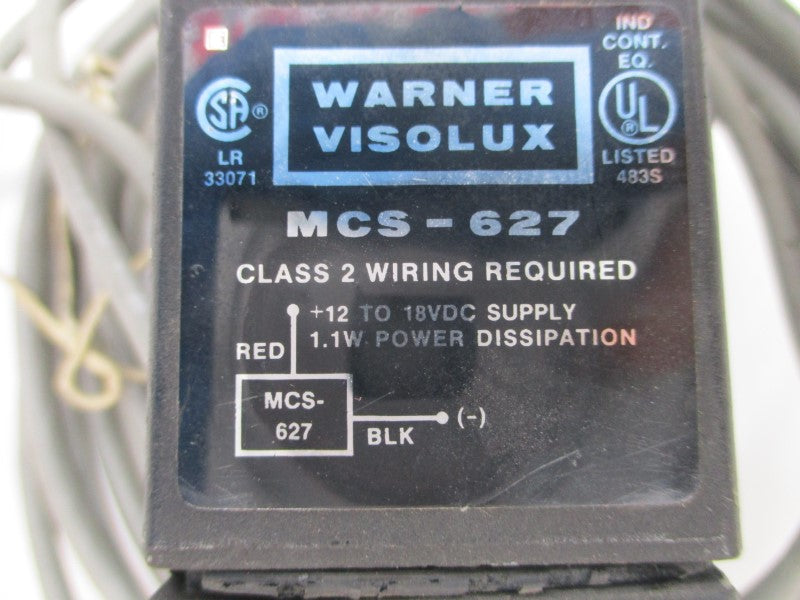 WARNER VISOLUX MCS-627 12-18VDC UNMP