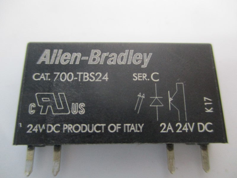 ALLEN BRADLEY 700-TBS24 SER. C 24VDC 2A NSNP