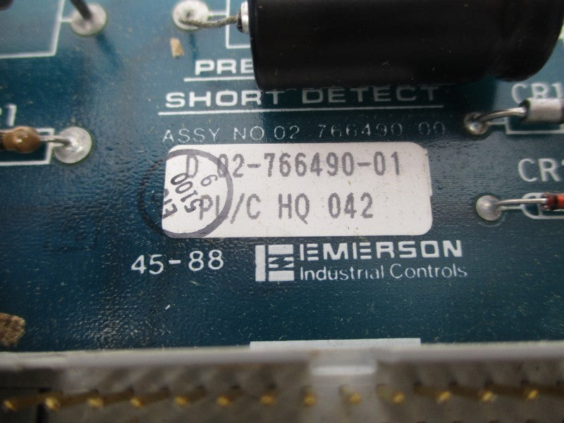 EMERSON INDUSTRIAL CONTROLS 02-766490-01 REV. B NSNP