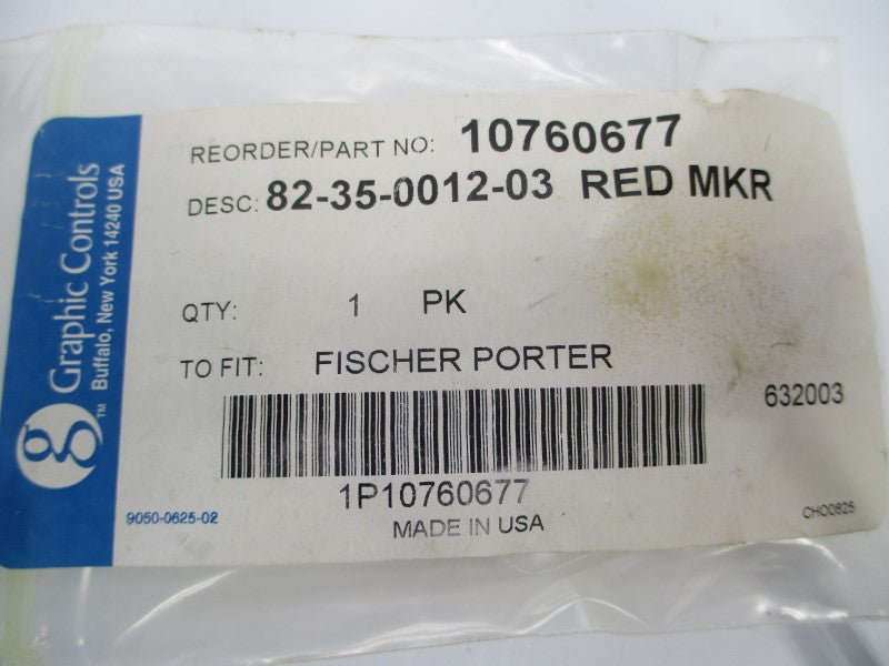 GRAPHIC CONTROLS 10760677 82-35-0012-03 (PKG OF 3) NSMP