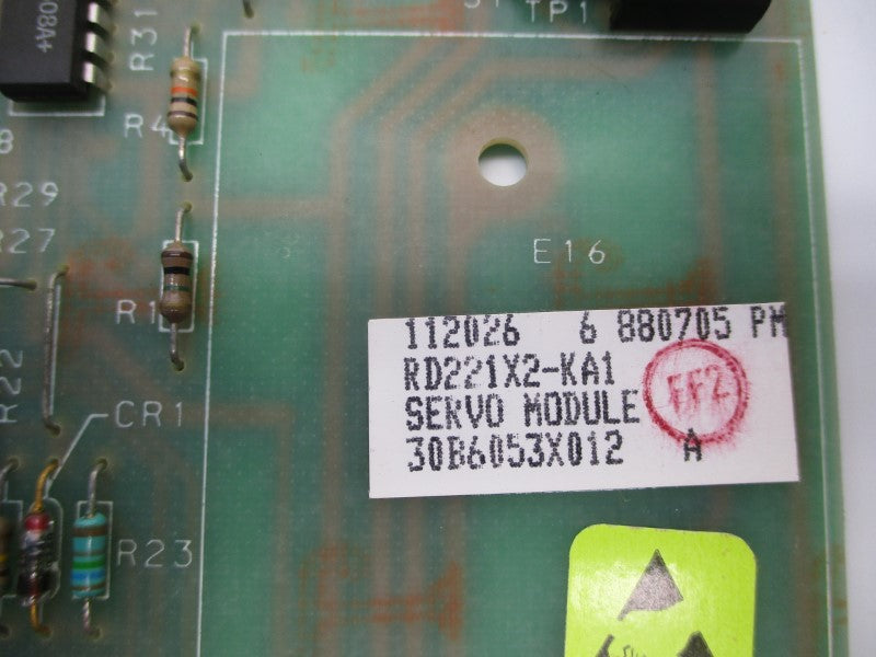 HECO RD221X2-KA1 30B6053X012 REV. A UNMP
