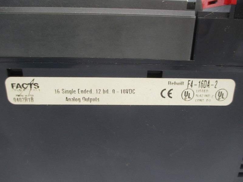 FACTS F4-16DA-2 0-10VDC (NO DOOR) NSNP