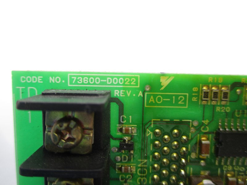 YASKAWA 73600-D0022 AO-12 REV. A UNMP
