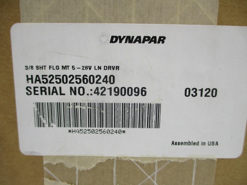 DYNAPAR HA52502560240 5-26V 3/8" NSMP