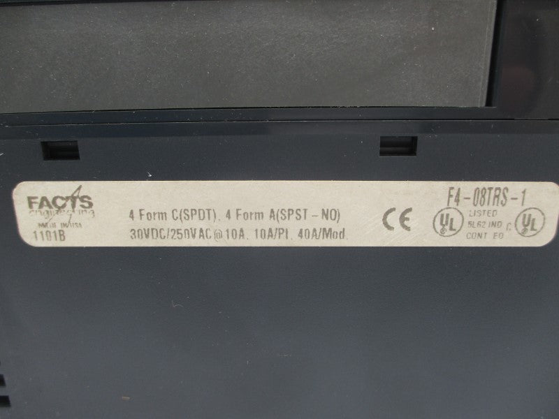 FACTS ENGINEERING F4-08TRS-1 250VAC 10A NSMP