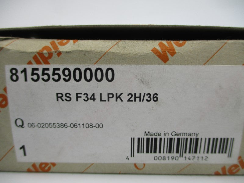 WEIDMULLER RSF34LPK2H/36 8155590000 NSMP