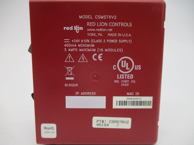 RED LION CONTROLS CSMSTRV2 24V 3A NSMP