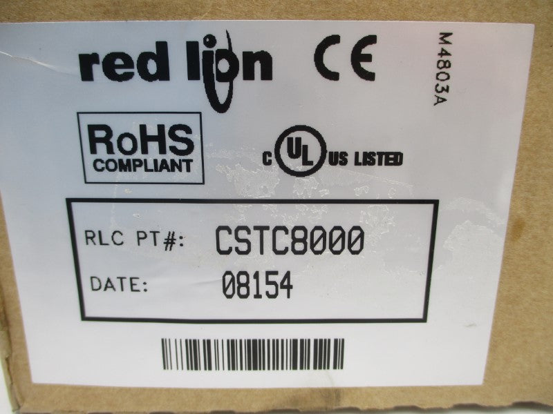 RED LION CONTROLS CSTC8000 24VDC NSMP
