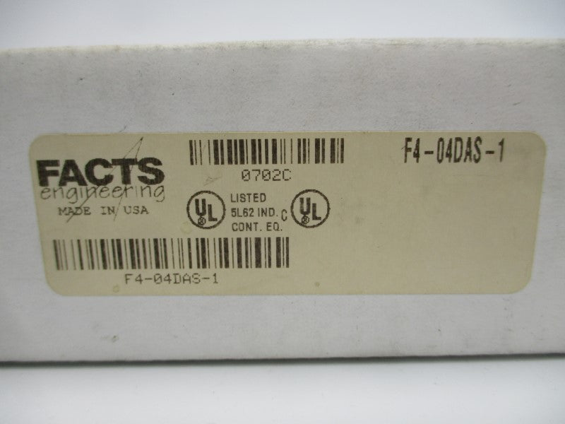 FACTS ENGINEERING F4-04DAS-1 12-32VDC NSMP