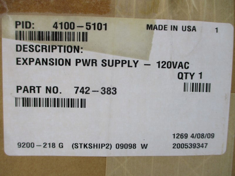 SIMPLEX 4100-5101 120VAC REV. F NSMP