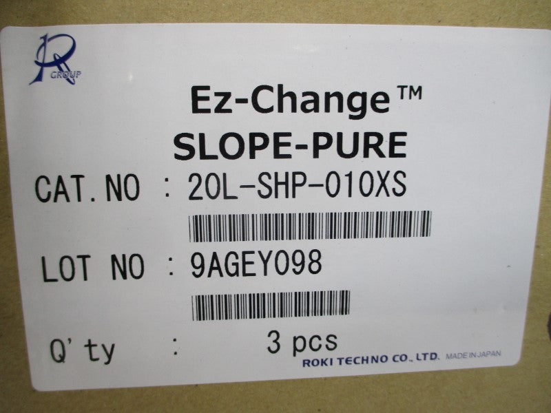 ROKI TECHNO 20L-SHP-010XS (PKG OF 3) NSMP