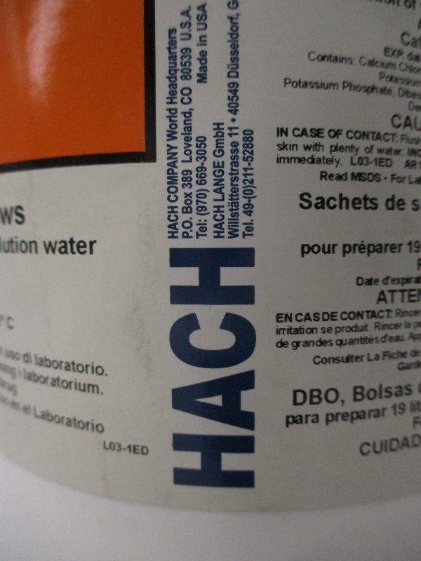 HACH 14863-98 (PKG OF 25) NSMP