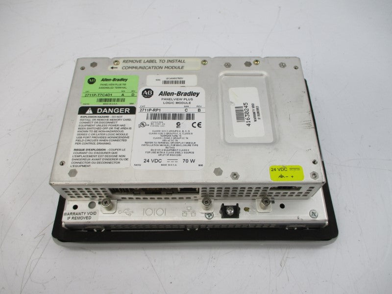 ALLEN BRADLEY 2711P-RP1 SER. C 24VDC REV. B NSNP