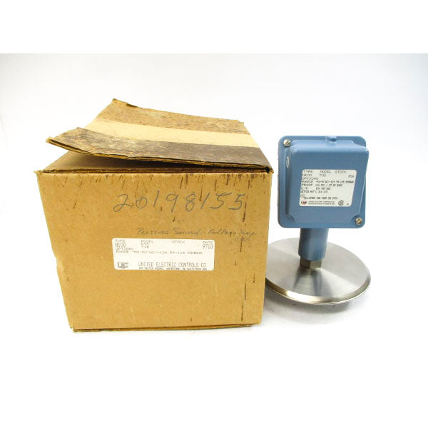 UNITED ELECTRIC CONTROLS H100532 480VAC 15A 100PSI NSMP