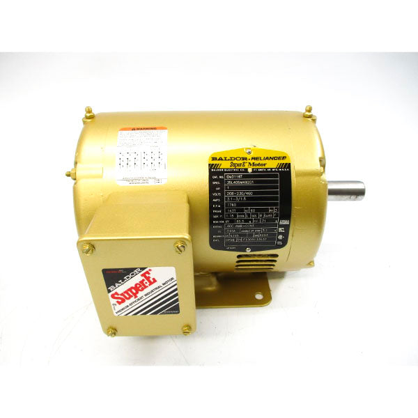 BALDOR EM3116T 35L405M492G1 208-230/460V 3.1-3/1.5A NSNP